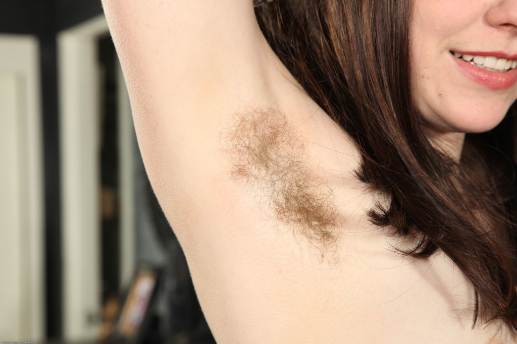 Carley Reveals Hairy Pits from ATK Hairy.