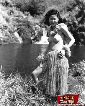 50s Vintage Aloha Girls from Vintage Classic Porn.